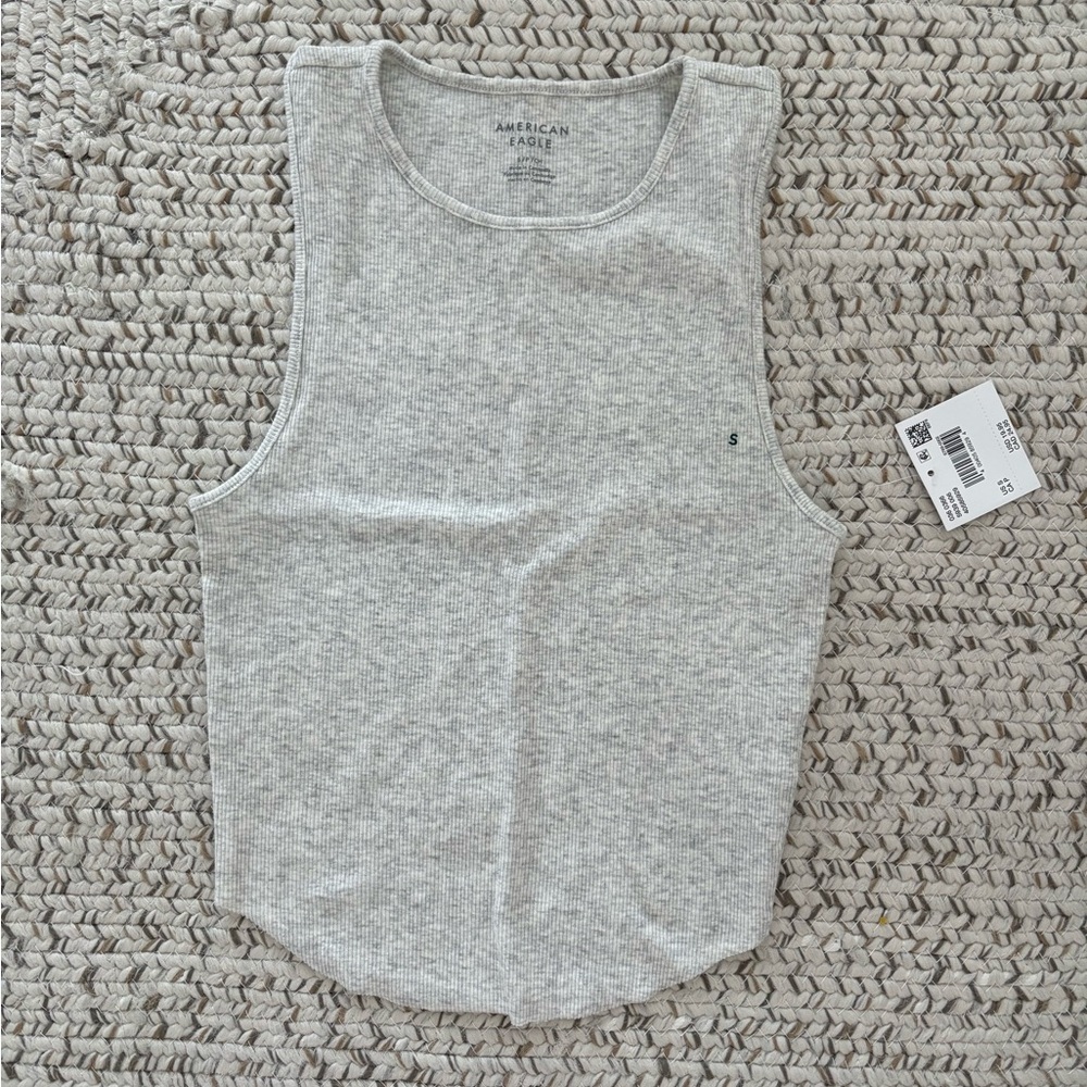 NEVER WORN, WITH TAGS. American Eagle Outfitters Gray Women's Sleeveless Top